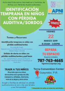 Identificación Temprana en Niños con Pérdida Auditiva/Sordos