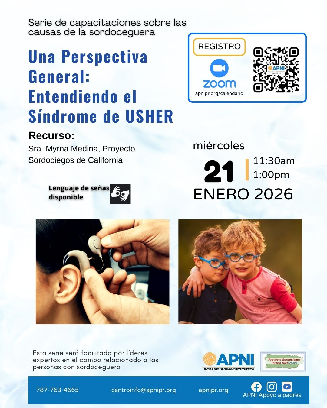 Adiestrmiento Sindrome USHER